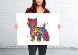 Westie Dog Watercolor Print West Highland Terrier Gift Pet Dog Love Puppy Friend Doglover Gift Dogart Poster Dog Art Terrier Art Poster-622