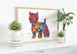 Westie Dog Watercolor Print West Highland Terrier Gift Pet Dog Love Puppy Friend Doglover Gift Dogart Poster Dog Art Terrier Art Poster-622