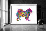 Samoyed Dog Watercolor Print Dog Print Pet Gift Dog Love Puppy Friend Dog Poster Dog Art Customizable Animal Pet Poster Dog Poster-1806