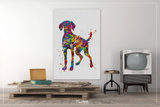 Hungarian Vizsla Dog Watercolor Print Magyar Dog Pet Gift Dog Love Puppy Friend Dog Art Customizable Animal Poster Vizsla Poster Dogart-1433 - CocoMilla