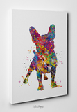 French Bulldog Watercolor Dog Print Frenchie art print Bouledogue Francais Art Gift Pet Dog Love Friend Animal Doglover Poster Dog Art-1525 - CocoMilla