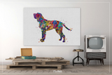 Italian Spinone Watercolor Print Personelized Memorial Gift Pet Spinone Italiano Doglover Gift Pet Animal Spinone Dog Poster Dog Art-1590 - CocoMilla