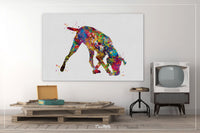 Hungarian Vizsla Dog Watercolor Print Magyar Dog Pet Gift Dog Love Puppy Friend Dog Art Customizable Animal Poster Vizsla Poster Dogart-1451