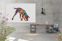 Hungarian Vizsla Dog Watercolor Print Magyar Dog Pet Gift Dog Love Puppy Friend Dog Art Customizable Animal Poster Vizsla Poster Dogart-1451