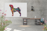 Shar Pei Watercolor Dog Print Pet Gift Pet Dog Love Friend Dog  Sharpei Dog Art Animal Art Print Dog Wall Art Doglover Gift Dog Print-643