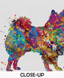 American Eskimo Dog Watercolor Print Eskie Dog Art Custom Dog Portrait Pet Gift Animal Dog Painting Doglover Gift Personelize Poster-1488
