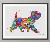 Westie Dog Watercolor Print Set Dog Art West Highland Terrier Animal Poster Doglover Gift Dog Lover Terrier Gift Poster Wall Art Decor-1602