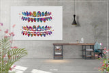 Tooth Bracelet Dentist Art Watercolor Print Tooth Teeth Anatomical Dental Office Dentistry Dental Art Implant Orthodontic Orthodontist-1652