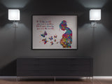 Pregnant Woman Quote Watercolor Print Pregnancy Mom Gift Butterfly Obstetrician Nursing Baby Shower New Mum Art Mother Gift Midwife Gift-343