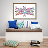 Circuit Board Art Watercolor Print Science Art Computer Modern Art Electronic Motherboard Engineer Technology Gift Poster Wall Hanging-1754