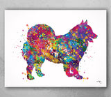 Samoyed Dog Watercolor Print Dog Print Pet Gift Dog Love Puppy Friend Dog Poster Dog Art Customizable Animal Pet Poster Dog Poster-1806