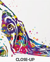 Basset Hound Dog Watercolor Dog Print Basset Hound Pet Dog Love Puppy Friend Animal Dog Pet Art Dogart Basset Hound Poster Dog Art-1444