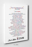 Veterinarian Prayer Watercolor Print Personalised Gift Vet Tech Print Wall Art Office Clinic Decor VET Gift DVM Graduation Veterinary-1592