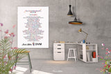 Veterinarian Prayer Watercolor Print Personalised Gift Vet Tech Print Wall Art Office Clinic Decor VET Gift DVM Graduation Veterinary-1592