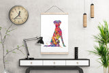 Doberman Dog Watercolor Print Dobie Art Print Poster Gift Pet Dog Love Puppy Memorial Dog Gift Doberman Guard Security Doglover Dog Art-1850