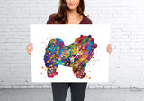 Chow Chow Dog Watercolor Print Chow Chow Gift Dog Love Puppy Friend Animal Dog Dogart Chow Chow Poster Dog Art Doglover Chow Chow Art-497