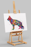 German Shepherd Dog Watercolor Dog Print Dog Gift Pet Dog Love Puppy Friend Police Dog Animal Dog Poster Dog Art Wall Hanging Wall Decor-207
