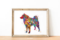 Schipperke Dog Watercolor Dog Print Pet Gift Dog Love Puppy Friend Personelized Dog Art Dog Lover Gift Animal Memorial Gİft Dog Poster-1954