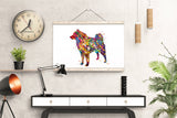 Schipperke Dog Watercolor Dog Print Pet Gift Dog Love Puppy Friend Personelized Dog Art Dog Lover Gift Animal Memorial Gİft Dog Poster-1954