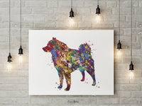 Schipperke Dog Watercolor Dog Print Pet Gift Dog Love Puppy Friend Personelized Dog Art Dog Lover Gift Animal Memorial Gİft Dog Poster-1954