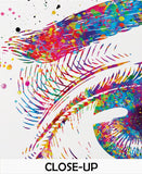 Human Eye Watercolor Print Optometrist Gift Optician Poster Eye Doctor Art Medical Art Ophthalmology Wall Art Eye Clinic Wall Art Decor-115