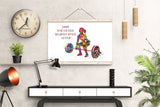 Woman Weight Lifter Quote Watercolor Print Female Weightlifter Gift Art Wall Decor Gym Fitness and she lifted motivational Wall Art-2038