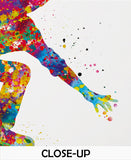Skateboard Watercolor Print Skateboarder Street Sport Decor Wall Art Wall Decor Teen Boy Room Decor Nursery Skateboarding Wall Art-2128