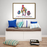 Man Weight Lifter Quote Watercolor Print Boy Weightlifter "It Doesn't Get Easier" Gym Fitness Power Lifter Strong Dad Sport Wall Art-2206