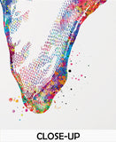 Scapula and Clavicle Shoulder Bones Watercolor Print Human Body Anatomy Medical Art Physiotherapists Chiropractic Skeletal Orthopedic-439