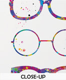 Eyeglasses Watercolor Print Optometrist Gift Optician Poster Doctor Eye Glasses Eye Wear Medical Art Ophthalmology Wall Art Eye Clinic-1678