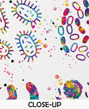 Bacteria Watercolor Print Medical Art Wall Art Bioscience Microbiology Virus Art Abstract Biology Bacteriophage Microscopy Science Decor-231
