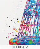 Tesla Tower Watercolor Print Wardenclyffe Tower Art Tesla Magnifying Transmitter Science Art Physics Electrical Energy Steampunk Art-1152