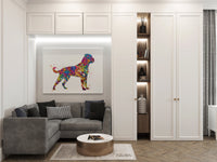 Rottweiler Dog Watercolor Print Rottweiler Dog Poster Gift Pet Dog Love Puppy Friend Animal Dog Poster Dog Art Animal Love-1398