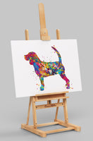 Beagle Dog Art Watercolor Dog Print Pet Gift Pet Dog Love Friend Dog Beagle Poster Puppy Gift Dog Art Wall Art Doglovers Gift Dog Print-981