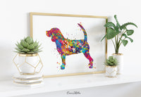 Beagle Dog Art Watercolor Dog Print Pet Gift Pet Dog Love Friend Dog Beagle Poster Puppy Gift Dog Art Wall Art Doglovers Gift Dog Print-981