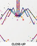 Bacteriophage Watercolor Print Virus Medical Art T-Cell Biotech Wall Art Bioscience Microbiology Bacteria Biology Microscopy Science Art-196