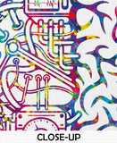 Brain Anatomy Robotic Engine Watercolor Print Science Art Computer Neurology Human Brain Engineer Gift Brain Circuit Board Wall Art-1670