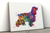 Cocker Spaniel Dog Watercolor Dog Print Cocker Gift Pet Dog Love Puppy Friend Animal Dog Pet Art Dogart Cocker Spaniel Poster Dog Art-635