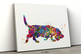Basset Hound Dog Watercolor Dog Print Basset Hound Pet Dog Love Puppy Friend Animal Dog Pet Art Dogart Basset Hound Poster Dog Art-1442