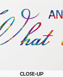 Elephants Family with Three Babies What a wonderful world Quote Watercolor Print Wedding Gift Wall Art Anniversary Wall Art Baby Shower-574