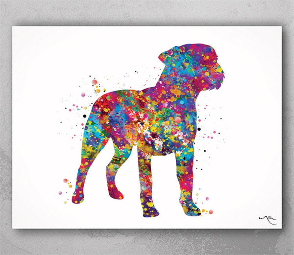 Border Terrier Watercolor Print Terrier Puppy Art Decor Terrier Art Gift Doglover Memorial Dog Pet Loss Love Friend Poster Dog Art-300
