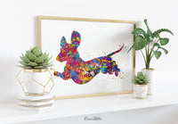 Dachshund Watercolor Print Sausage Dog Teckel Print Pet Gift Doxie Dog Love Puppy Friend Dog Poster Dog Art Poster Doodle Dog Poster-541