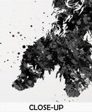 Cocker Spaniel Dog Watercolor Print Cocker Jumping Playing Bouncing Gift Pet Dog Love Puppy Pet Art Dogart Abstract Poster Dog Art-1416