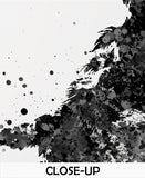 Cocker Spaniel Dog Watercolor Print Cocker Jumping Playing Bouncing Gift Pet Dog Love Puppy Pet Art Dogart Abstract Poster Dog Art-1417