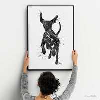 Hungarian Vizsla Dog Watercolor Print Magyar Dog Pet Gift Dog Love Puppy Friend Dog Art Customizable Animal Poster Vizsla Poster Dogart-1450