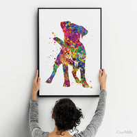 Jack Russell Cute Dog Watercolor Print Jack Russell Terrier Gift Pet Dog Love Puppy Friend Animal Dog Dogart Poster Dog Art Terrier Art-1165