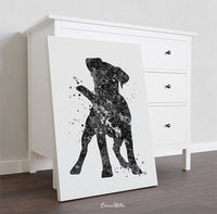 Jack Russell Cute Dog Watercolor Print Jack Russell Terrier Gift Pet Dog Love Puppy Friend Animal Dog Dogart Poster Dog Art Terrier Art-1165