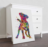 Jack Russell Cute Dog Watercolor Print Jack Russell Terrier Gift Pet Dog Love Puppy Friend Animal Dog Dogart Poster Dog Art Terrier Art-1165