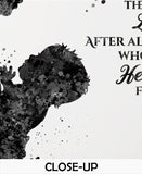 Mother and Baby Quote Watercolor Print Mother and Son Mother and Daughter Mother and Children Mother and Kids Baby Shower No one Else-1668