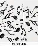 Dandelion Flower Music Notes Watercolor Print Treble Clef Art Print Art Print Musician Gift Wall Decor Wall Art Housewarming Music Room-88